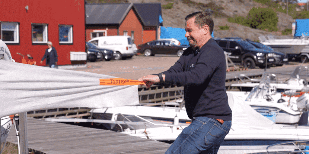 Artikel Testar Toptex Boat Cover – Så starka är velcrobanden