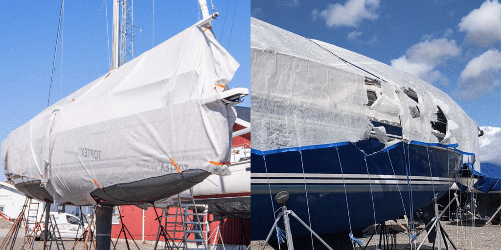 Artikel täcka båt toptex boat cover båtpresenning hero