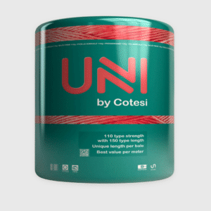 Balsnöre, syntet, orange, 110, (2 x 11 kg), Uni