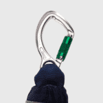 Falldämpare DBI-SALA EZ-Stop Edge rep 2 meter med ställningskrok närbild