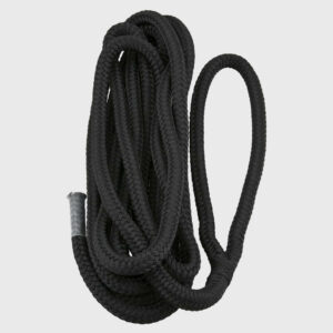 Förtöjningslina Flexline svart
