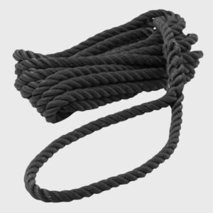 Förtöjningslina superior svart