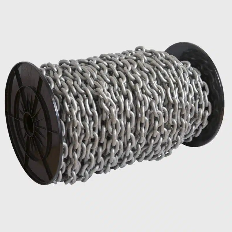 Galvanized chain, long links, image 5 Galvanized chain, long links, image 5