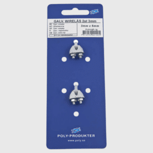 Verzinktes Drahtschloss 3mm