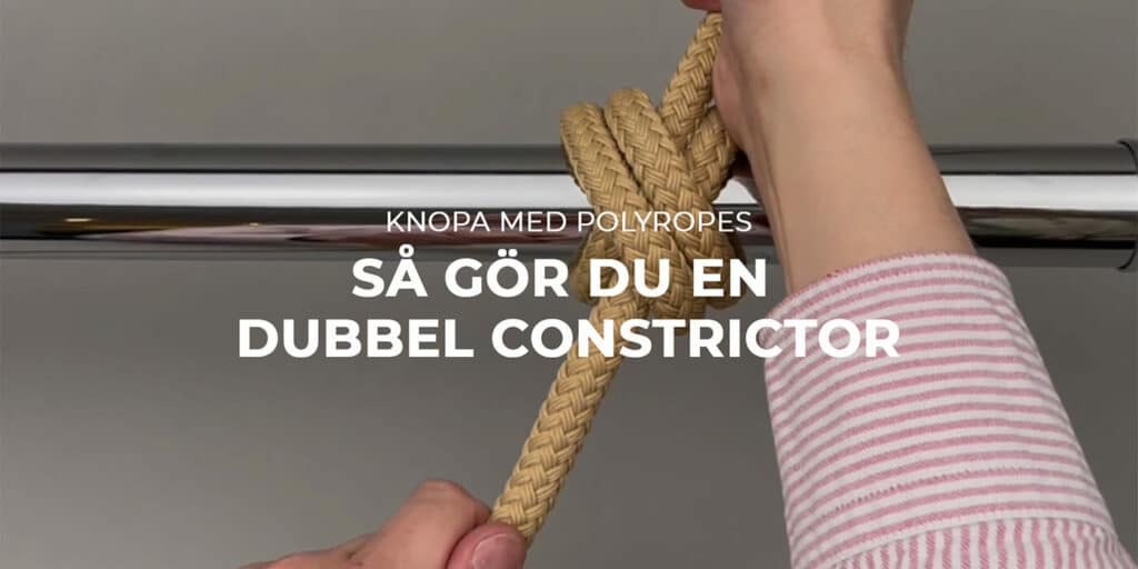 Hero Double Constrictor knop PolyRopes