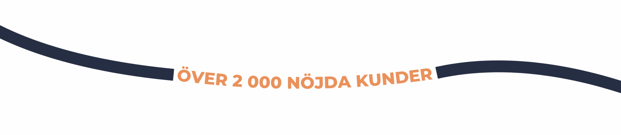 Över 2000 nöjda kunder