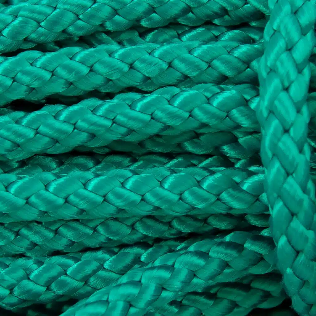 Poly-light 8 in green packaging, detailed image, 6 mm, 10 m PolyRopes Green detail image 6 mm 10 m PolyRopes