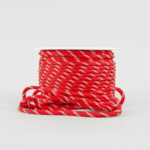 Polybraid 32 röd-vit PolyRopes