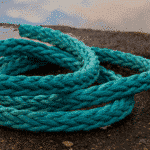 Rep, 12-flätad, 100% återvunnet, 110 m, tross, grön, VINND variantbild