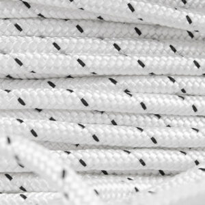 Startsnöre på spole vit detaljbild PolyRopes