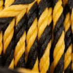 Varningsrep närbild polyropes