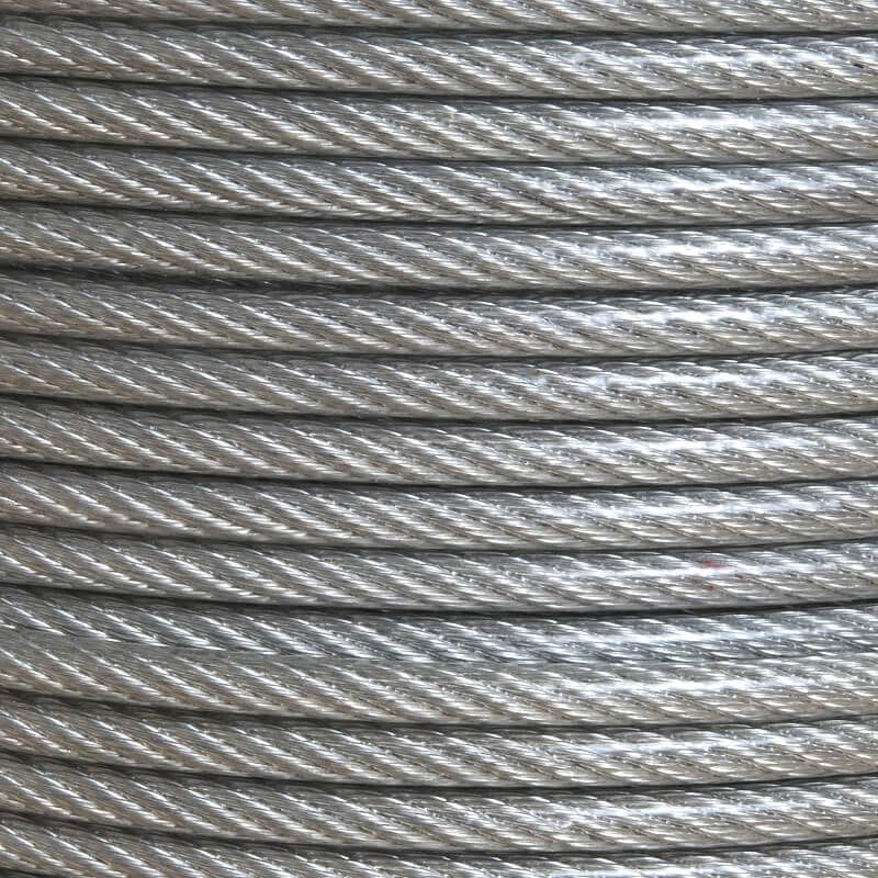 Plastic coated wire