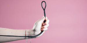 Splitsad utgödslingsrep