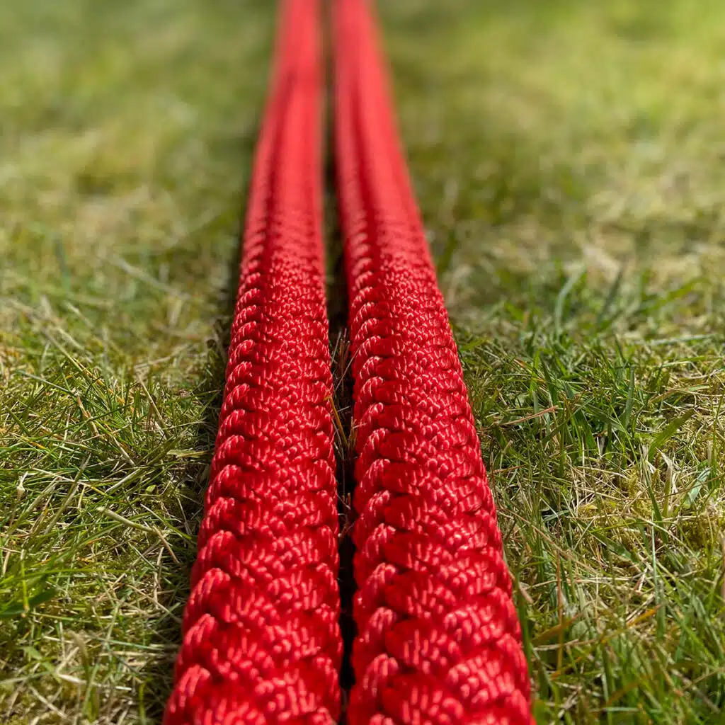 Training rope Battle Rope DESIGN red, gray, black Battle Ropes training rope