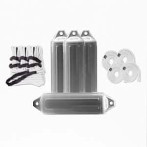 poly-ropes-förtöjningspaket-grå-vit