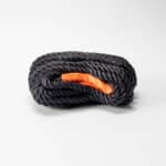 Förtöjningslina till slussning, elastisk, Ø14mm x 20m, passar båt upp till 5,9 ton, svart-orange, Göta - Bild 2