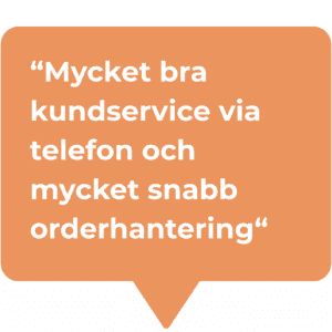 trustpilot omdöme bra kundservice